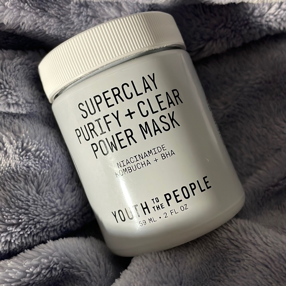✨2 for $60✨New Youth To The People Super Clay Purify and Clear Power Mask